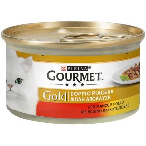 GOURMET GOLD DP MANZO/PO 85 GR