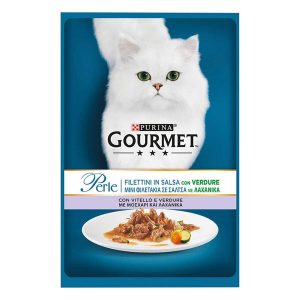 GOURMET PERLE VITELLO/VERD BST 85 GR