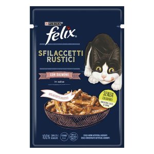 FELIX SFIL RUSTICI SALMONE 80 GR
