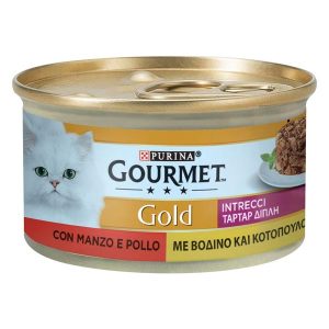 GOURMET INTRECCI MANZO/PO 85 GR