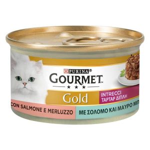 GOURMET INTRECCI SALM/MERL 85 GR