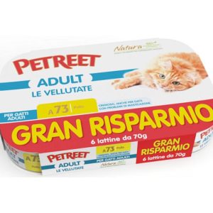 PETREET VELLUTATE POLLO 6X70 GR