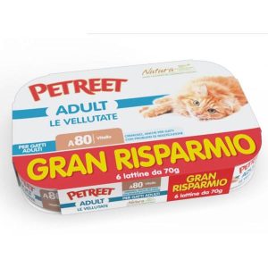 PETREET VELLUTATE VITELLO 6X70 GR