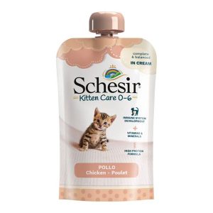 SCHESIR KITTEN CREAM POLLO 150 GR