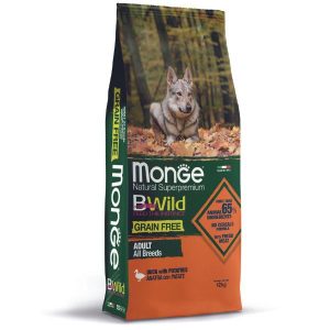 MONGE BWILD ALL BREEDS AD. ANATRA/PAT. 12 KG