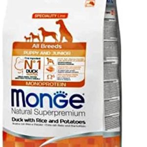 MONGE ALL BREEDS PUPPY ANATRA/RI/PAT. 12 KG
