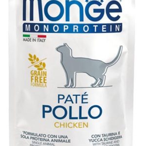 MONGE MONO PATE POLLO BST 85 GR