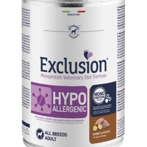 EXCLUSION HYPO RABBIT/POT. 400 GR