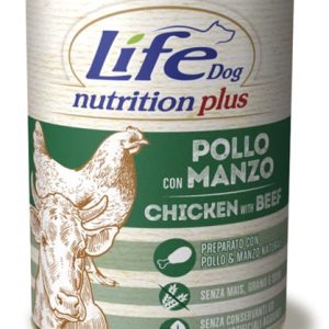 LIFE DOG PO/MANZO 400 GR