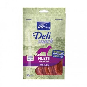 LIFE DOG DELI SNACK ANATRA 100 GR