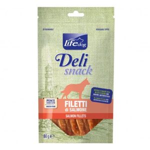 LIFE DOG DELI SNACK SALMONE 100 GR