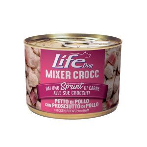 LIFE MIXER CROCC PETTO DI POLLO/PROSC. 150 GR