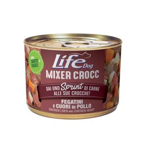 LIFE MIXER CROCC FEG/CUORI DI POLLO 150 GR