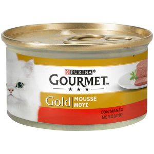 GOURMET GOLD MOUSSE MANZO 85 GR