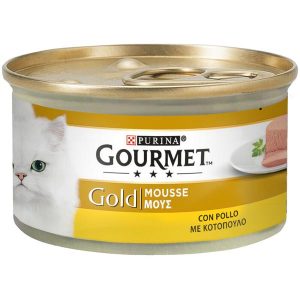 GOURMET GOLD MOUSSE POLLO 85 GR
