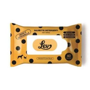 LEV SALVIETTE NEEM CITRONELLA 40 PZ