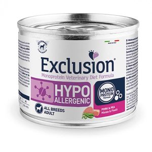EXCLUSION HYPO PORK/PEA 200 GR