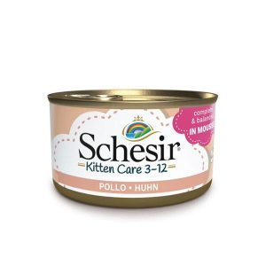 SCHESIR KITTEN POLLO MOUSSE COMPLETO 85 GR