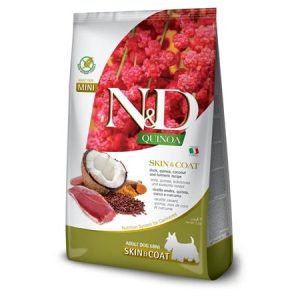 N&D QUINOA SKIN COAT MINI AD DUCK 2,5 KG